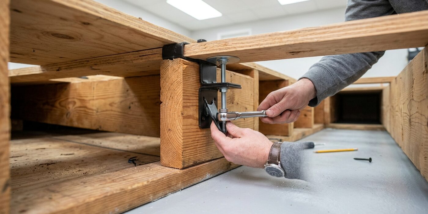 Step 5: Use a Squeak-Ender Bracket (Best for Strong Squeaks)