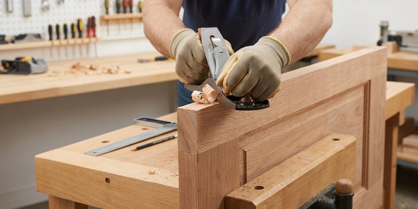 Step 5: Plane the Door Edge (For Persistent Sticking)