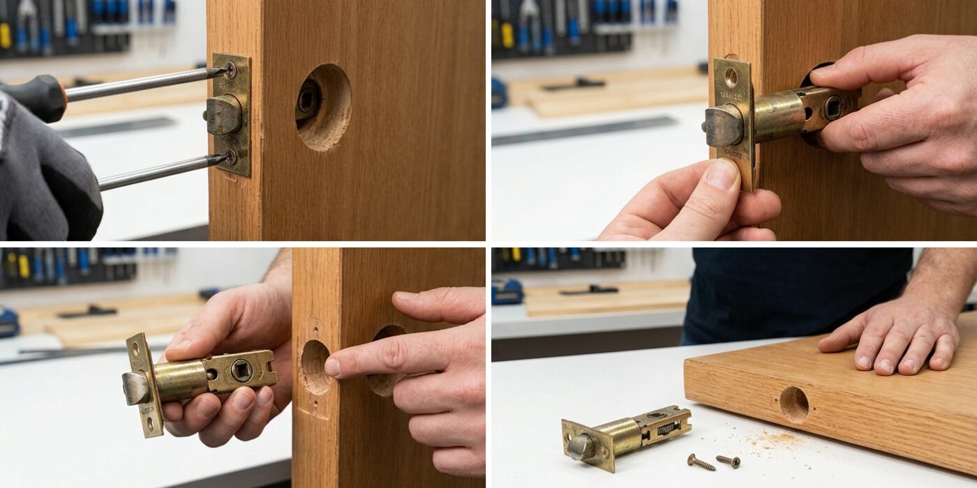 Step 3: Remove the Old Latch