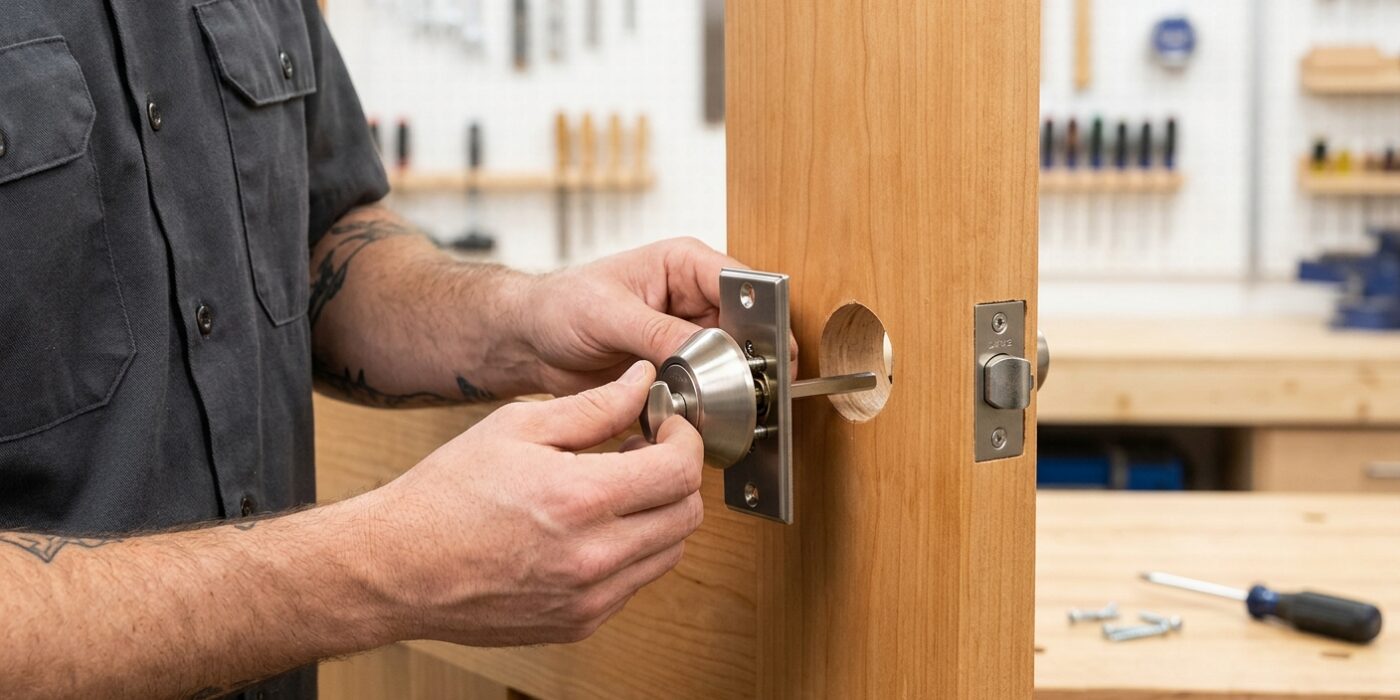 Step 7: Install the New Deadbolt