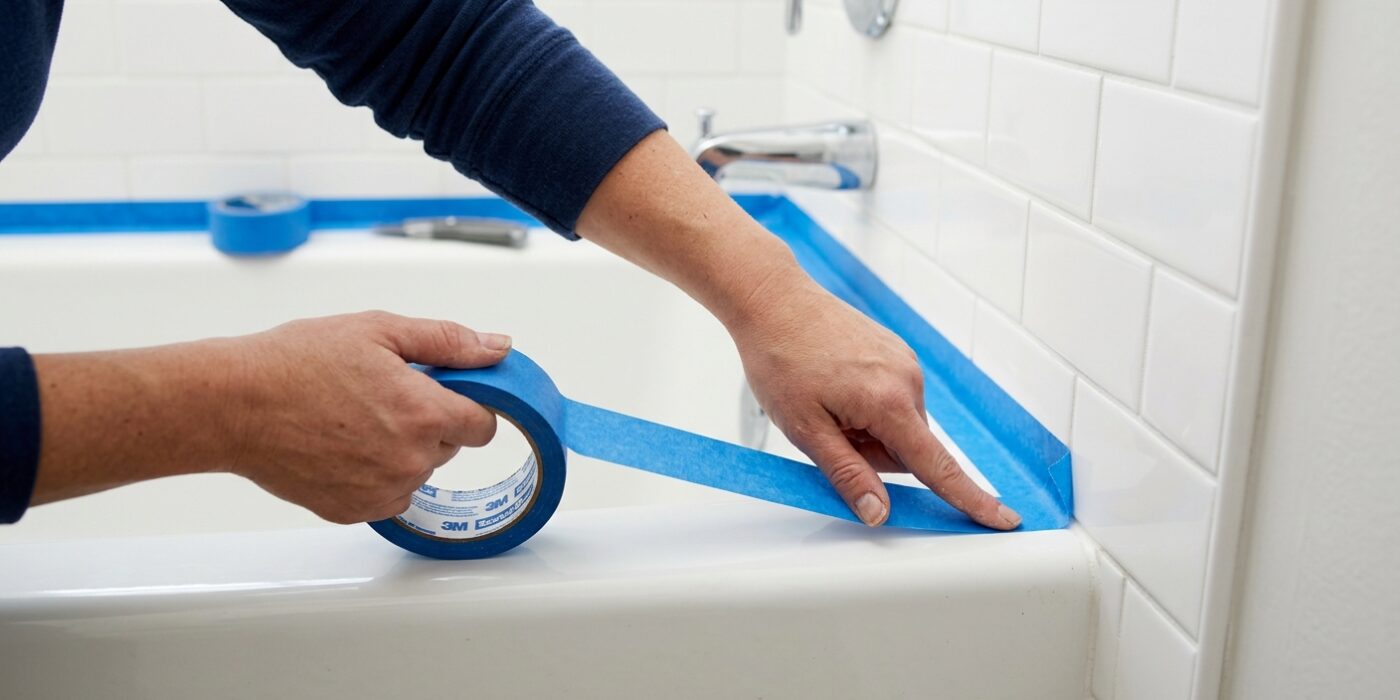 Step 5: Apply Painter’s Tape