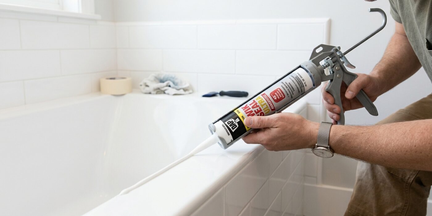 Step 7: Apply the Caulk Bead
