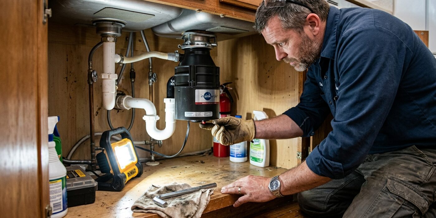 How to Fix a Garbage Disposal (Reset, Unjam, Stop Leaks)