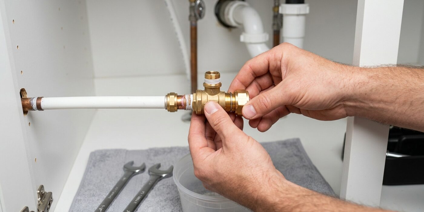 Step 4: Fix a Compression Fitting Leak