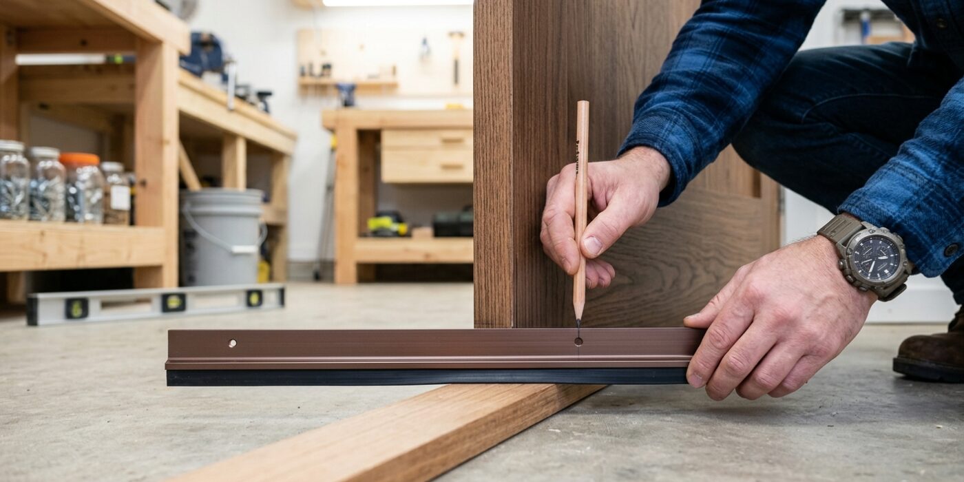 Step 3: Mark the Gap and Set the Sweep Height