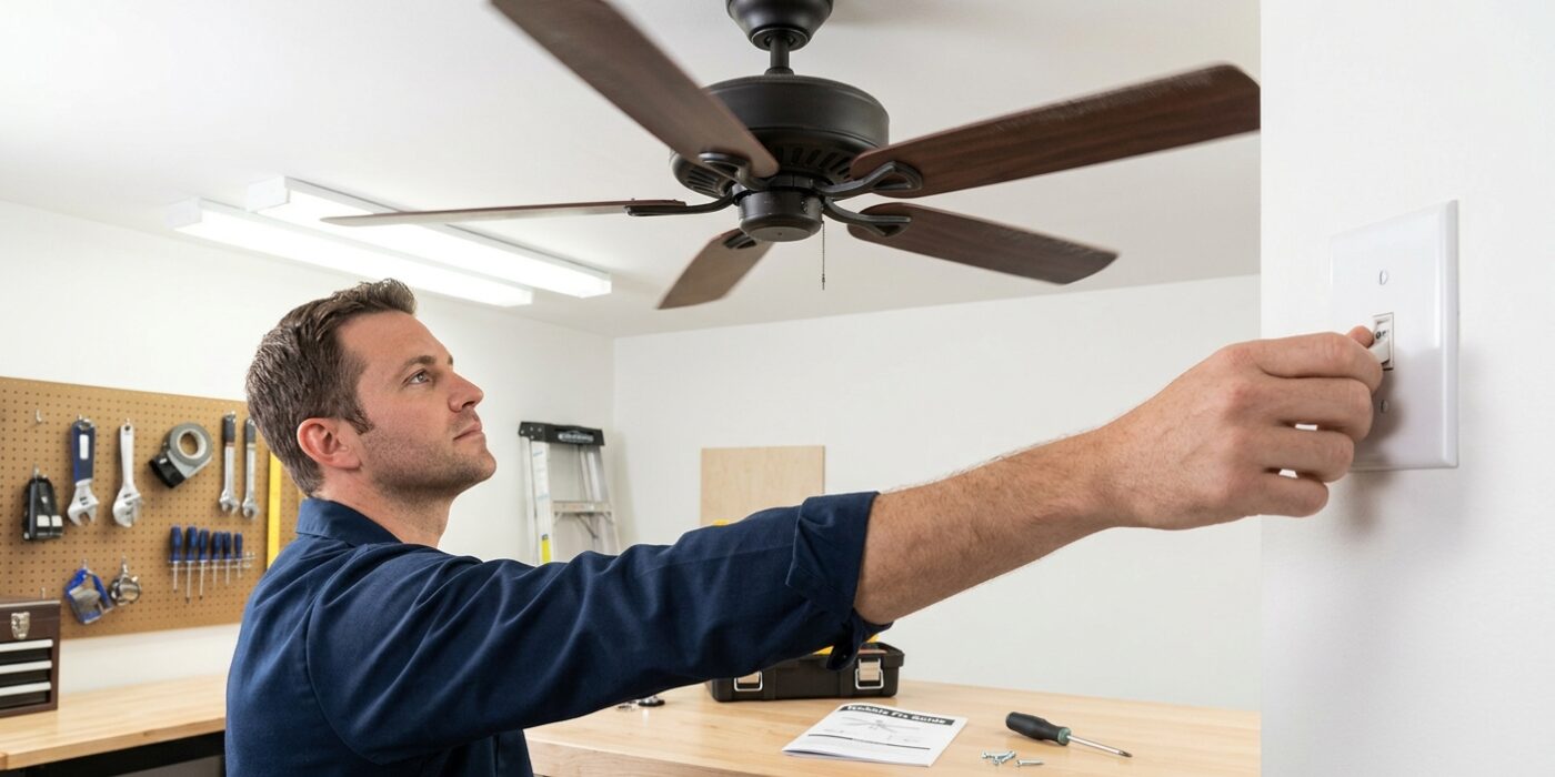 Step 1: Turn Off the Fan and Let It Stop