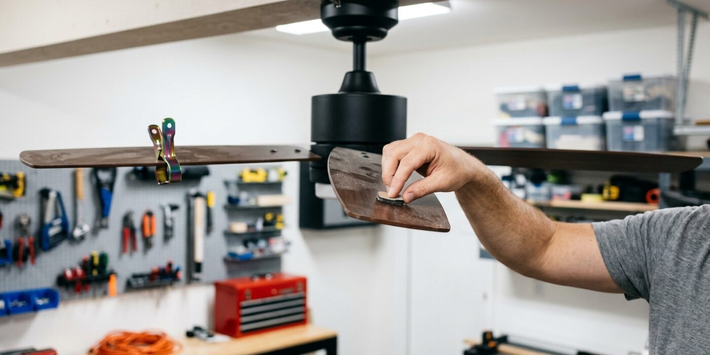 Step 6: Balance the Blades with a Balancing Kit