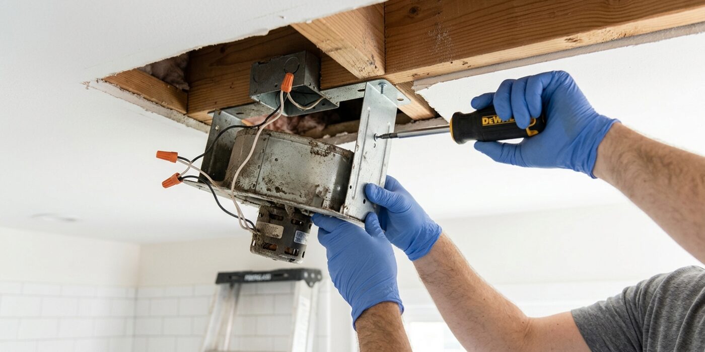 Step 3: Remove the Old Fan