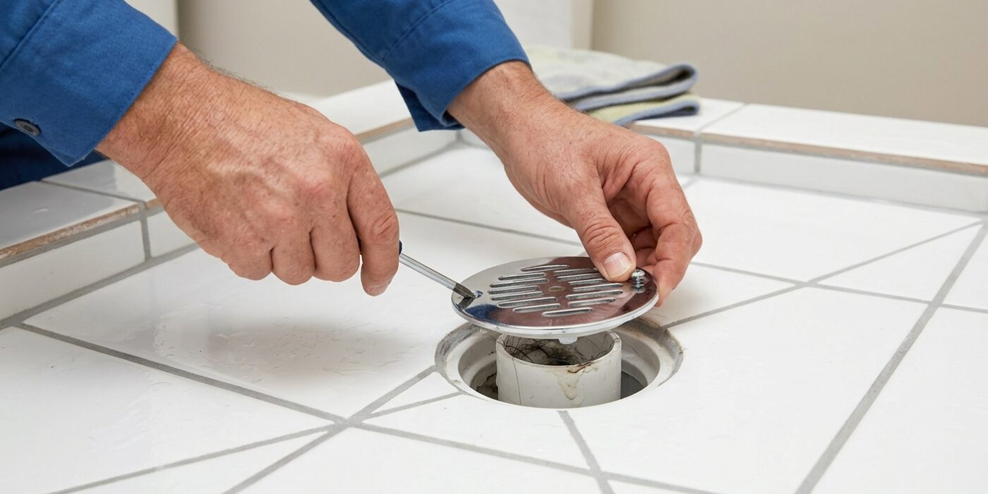 Step 1: Remove the Drain Cover