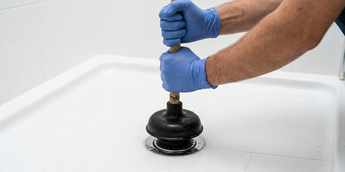 Step 3: Try a Plunger for Partial Clogs