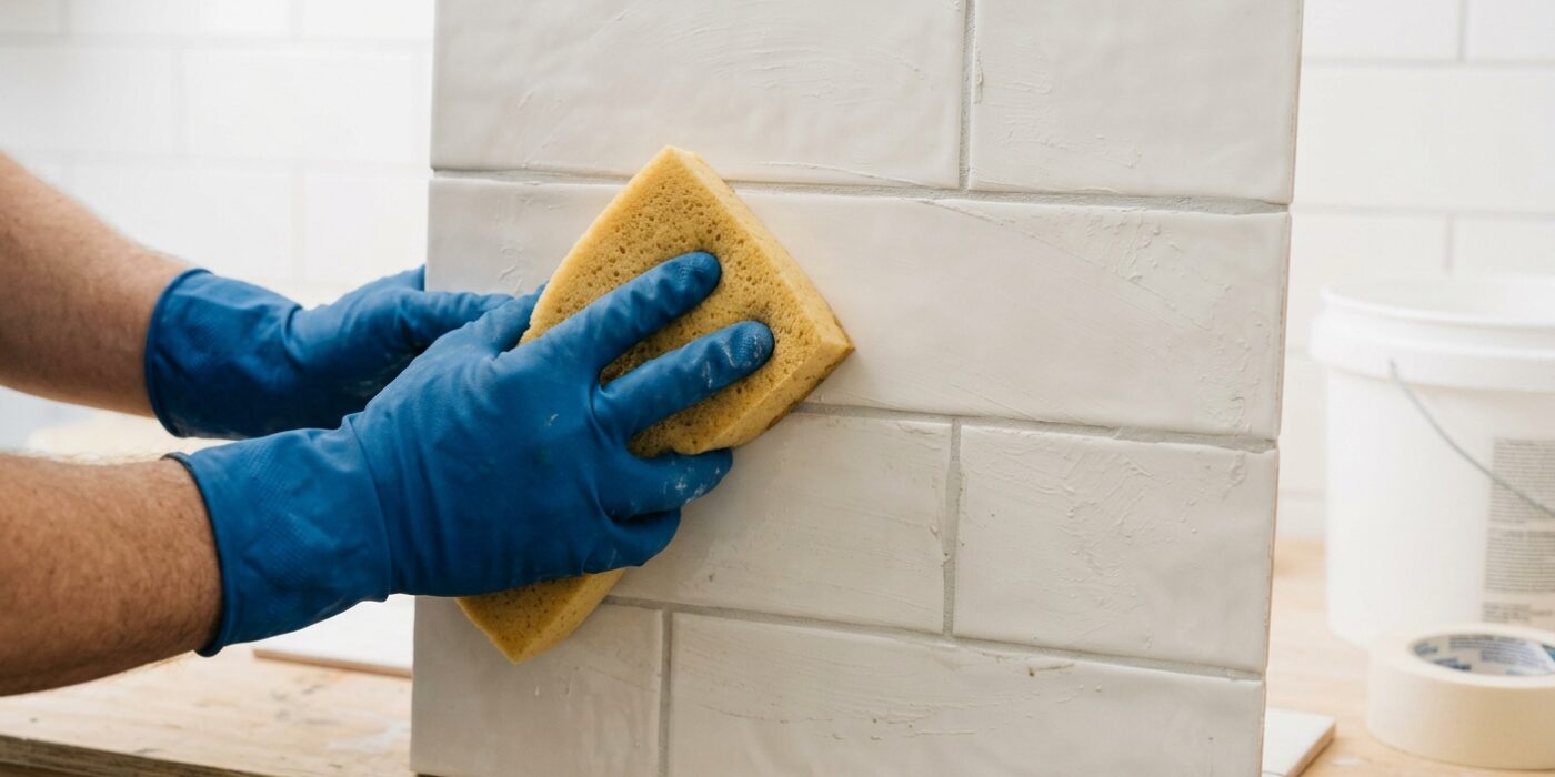 Step 7: Clean the Tile Surface