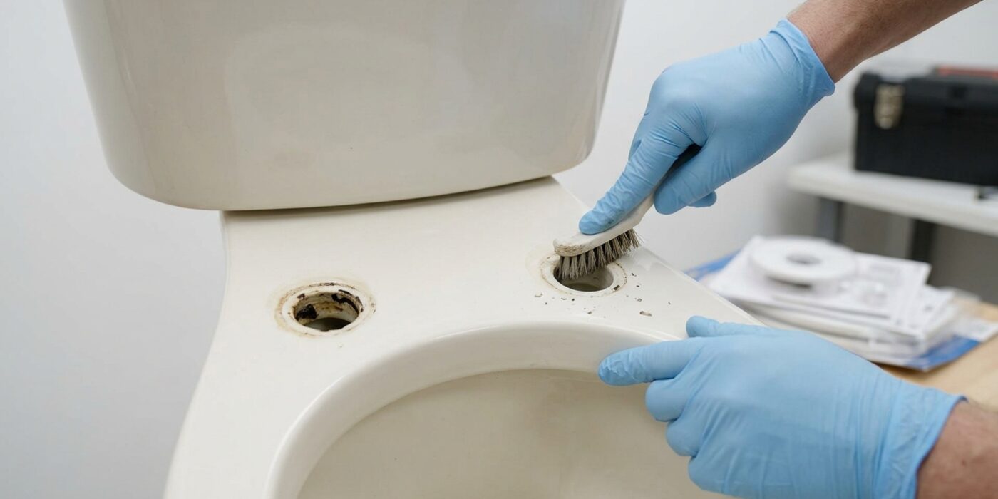 Step 4: Clean the Mounting Holes
