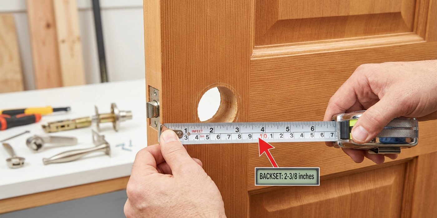 Step 1: Measure the Backset
