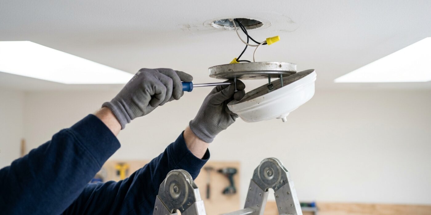 Step 1: Remove the Old Fixture