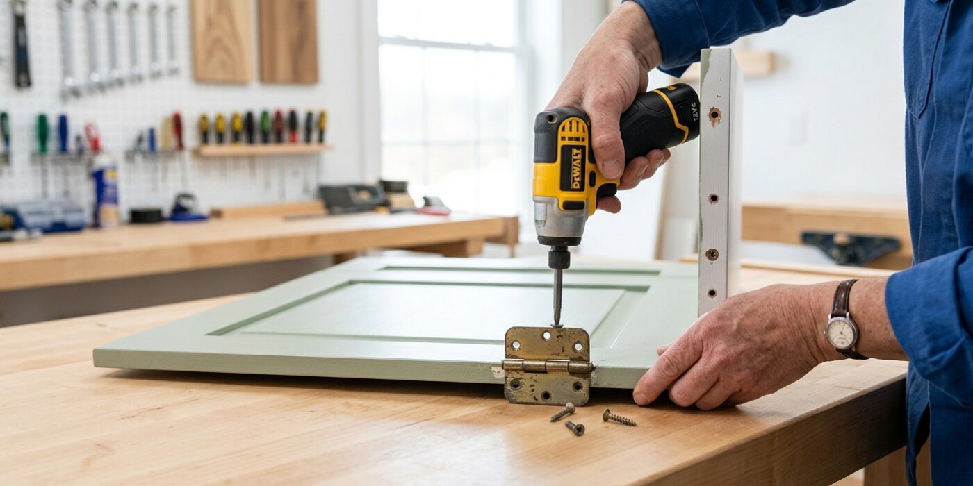 Step 3: Remove the Old Hinges