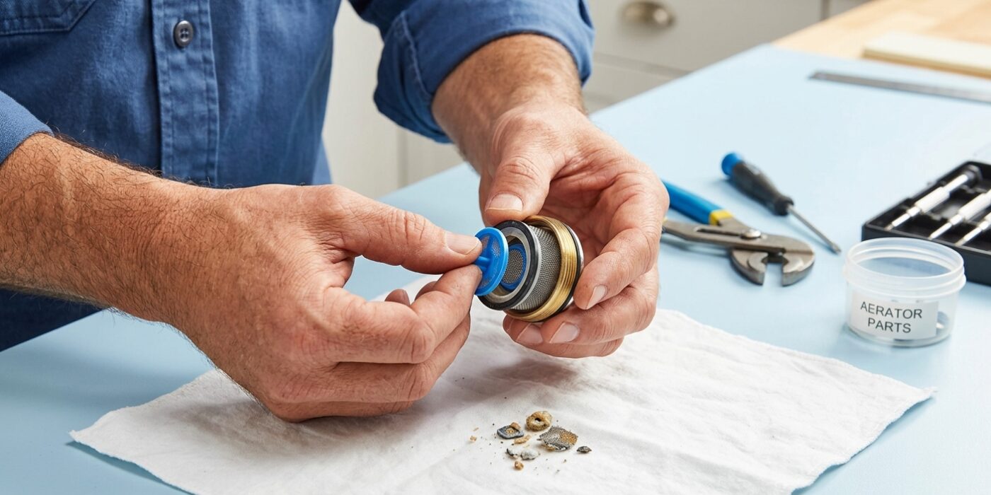 Step 2: Disassemble and Inspect the Aerator