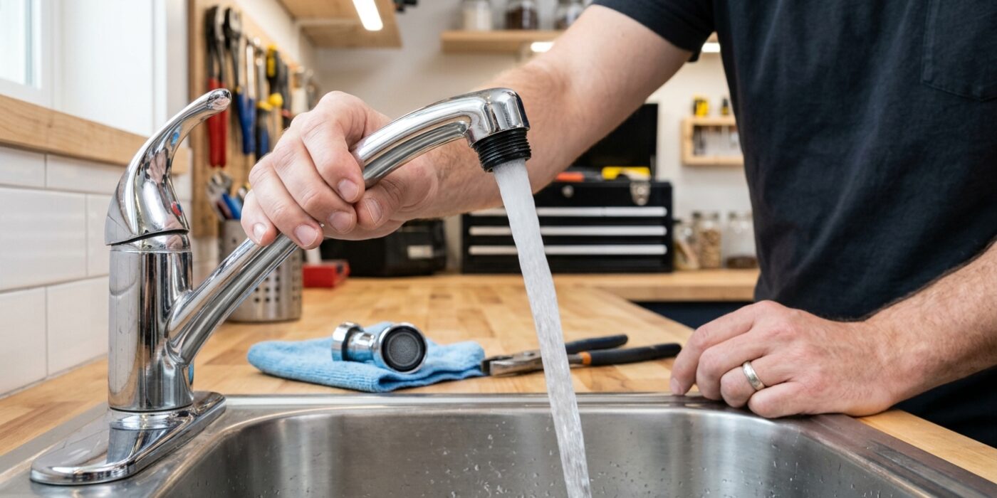 Step 4: Test Flow Without the Aerator
