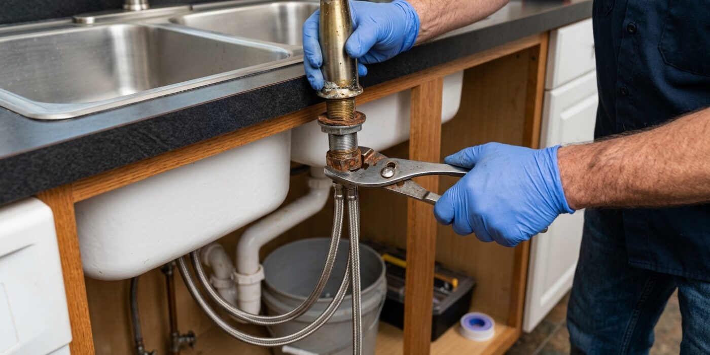 Step 3: Remove the Old Faucet