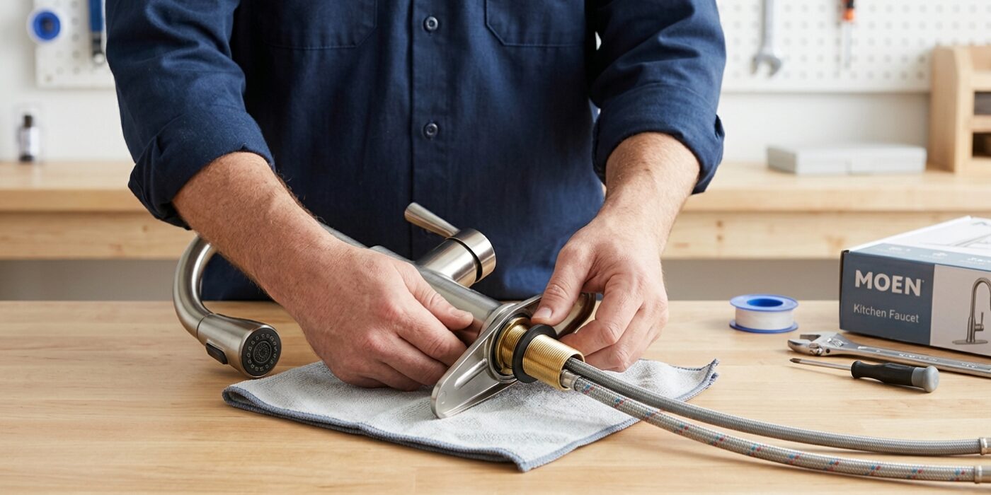 Step 4: Prepare the New Faucet
