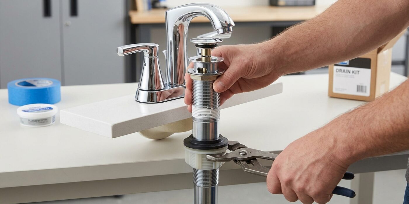 Step 5: Install the New Drain Assembly