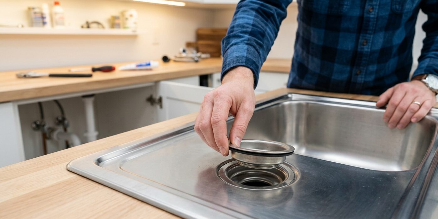 Step 1: Check the Sink Drain Opening