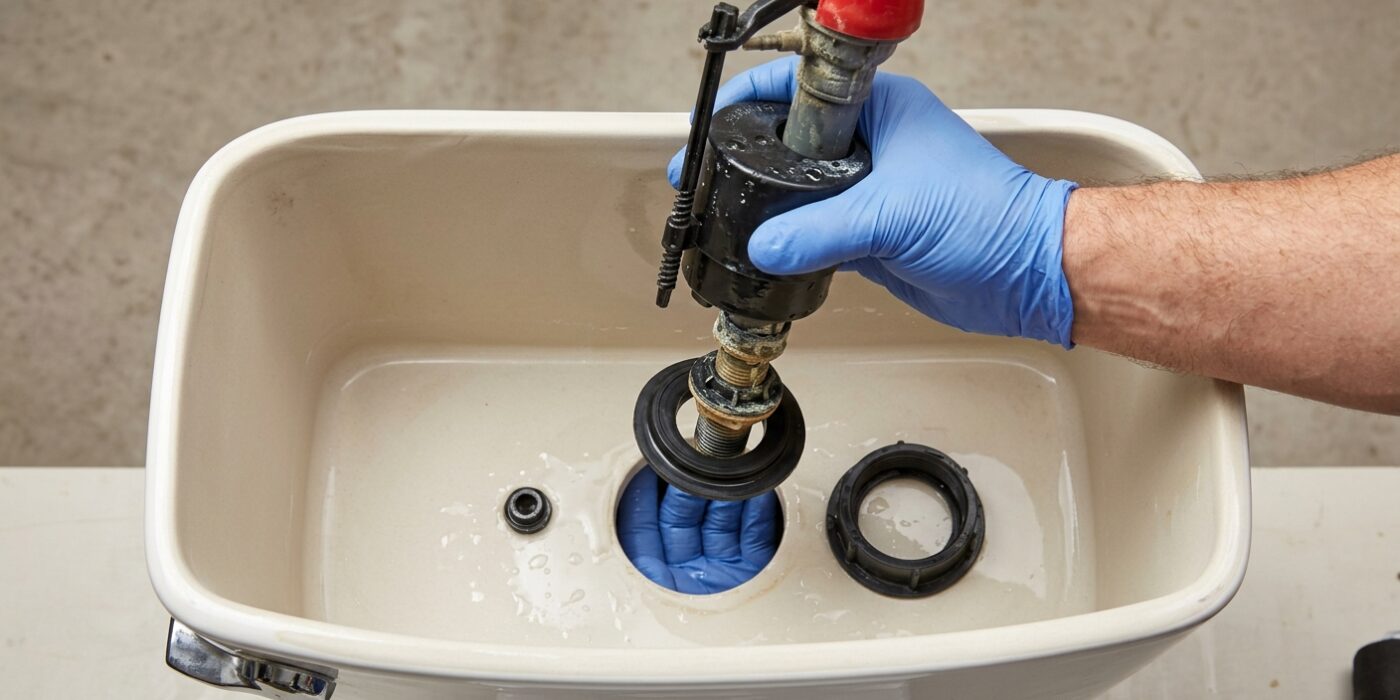 Step 3: Remove the Old Fill Valve