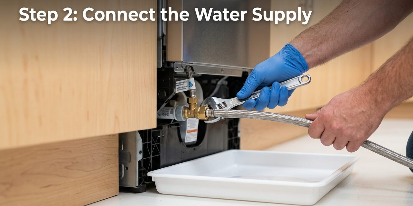 Step 2: Connect the Water Supply