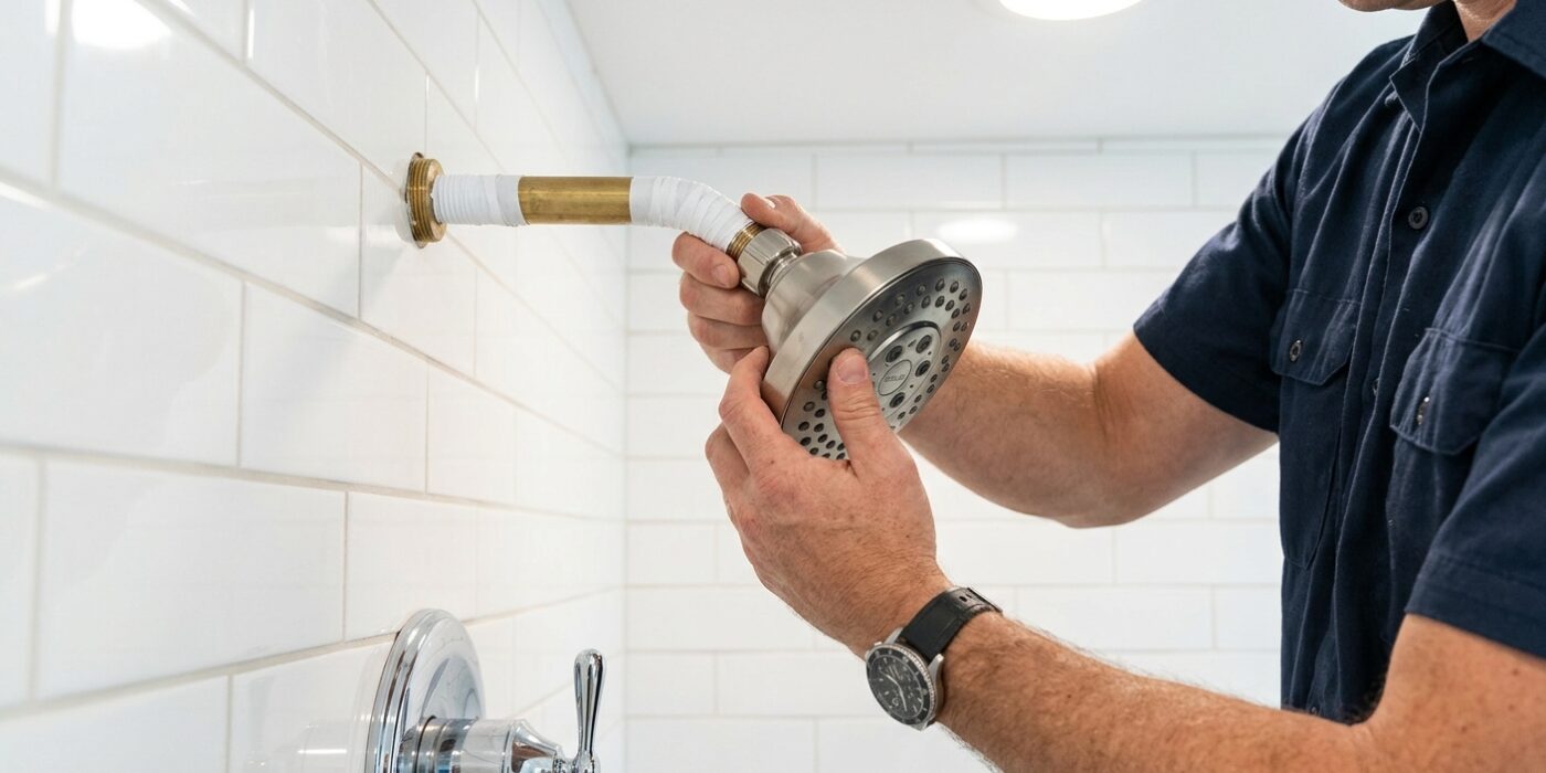 Step 4: Install the New Showerhead