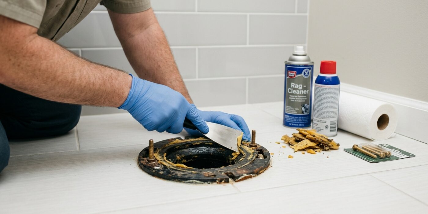 Step 3: Inspect and Clean the Flange