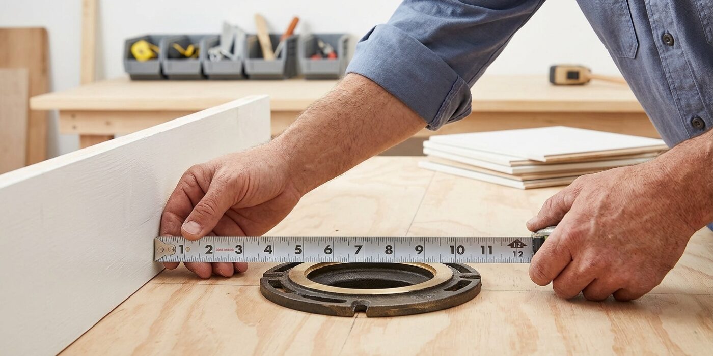 Step 1: Measure the Rough-In Distance
