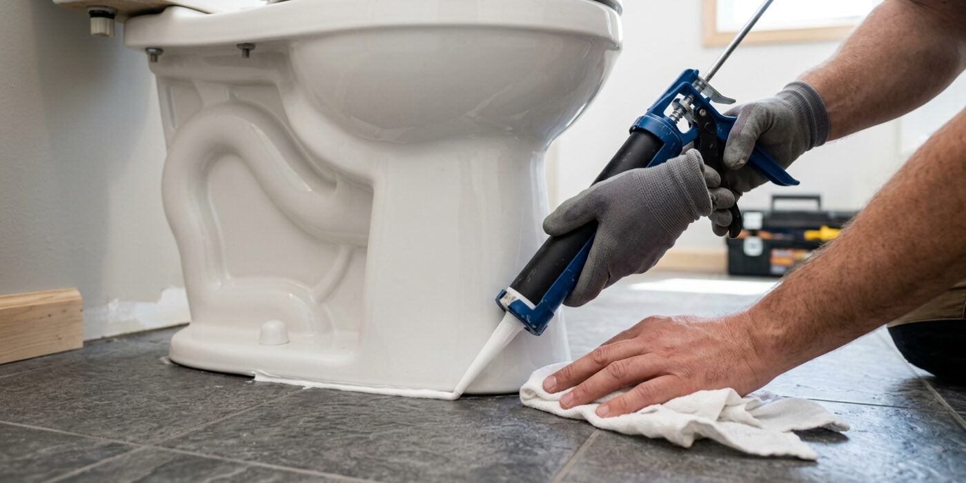 Step 7: Adjust and Caulk