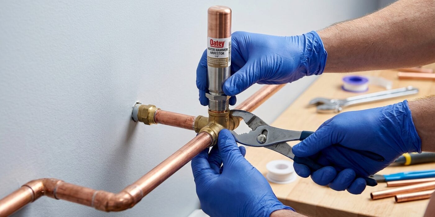 Step 3: Install Water Hammer Arrestors