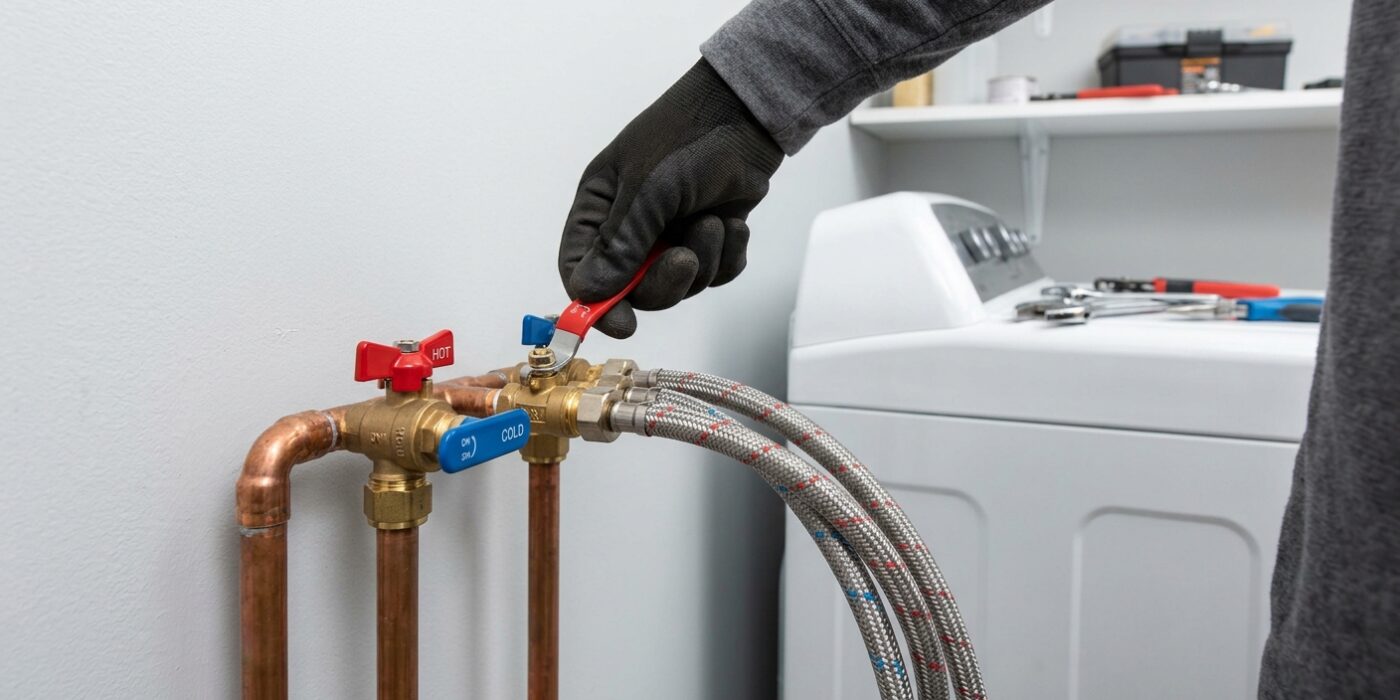 Step 2: Shut Off the Supply Valves