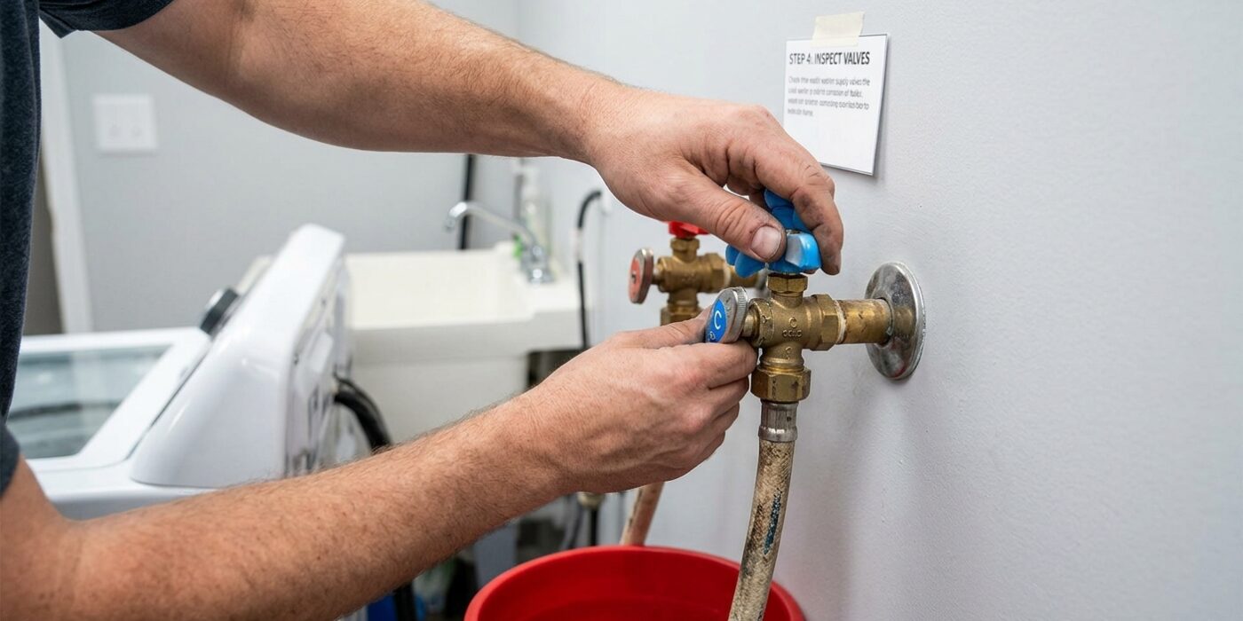 Step 4: Inspect the Supply Valves