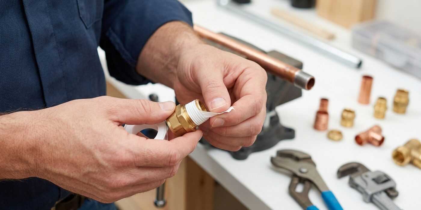 Step 2: Where to Use Plumber’s Tape