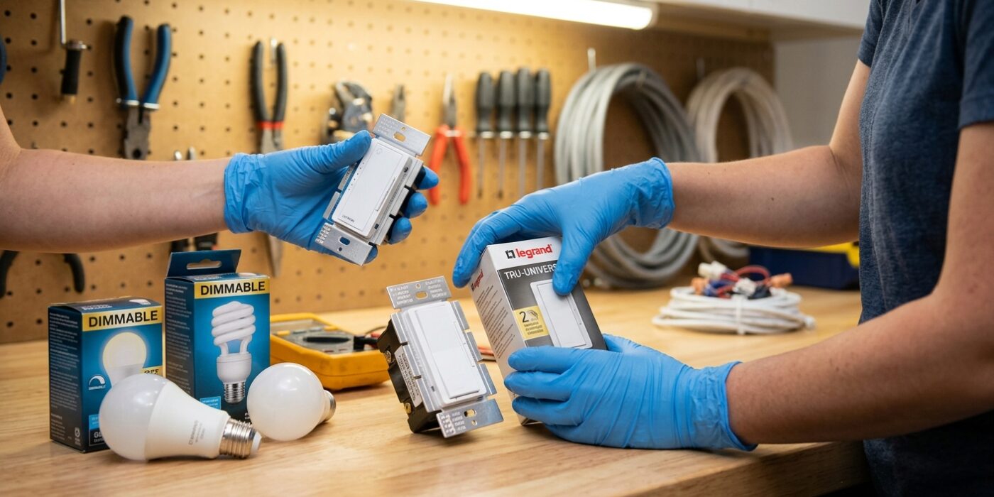 Step 1: Choose the Right Dimmer for Your Bulbs