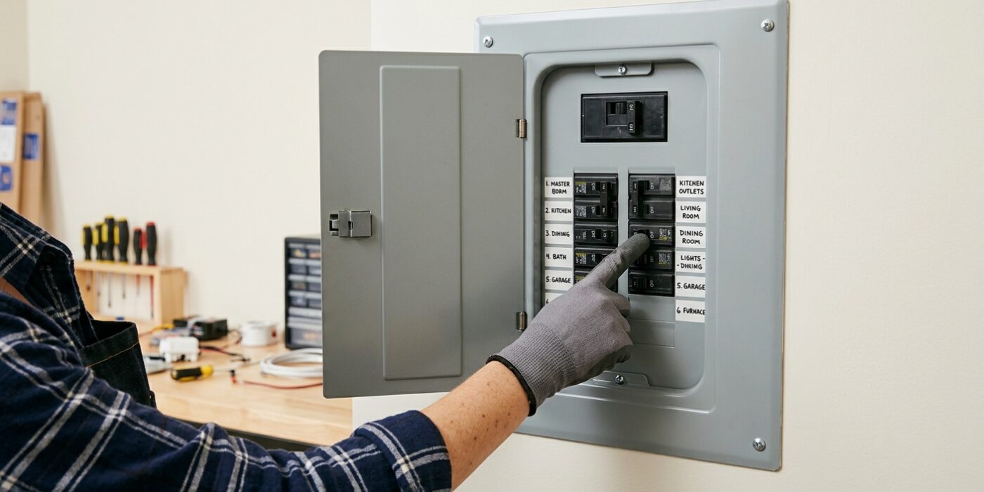 Step 3: Shut Off Power at the Breaker