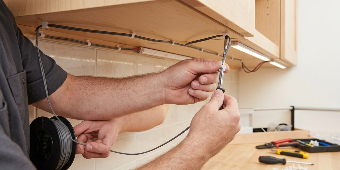 Step 5: Run the Low-Voltage Wiring