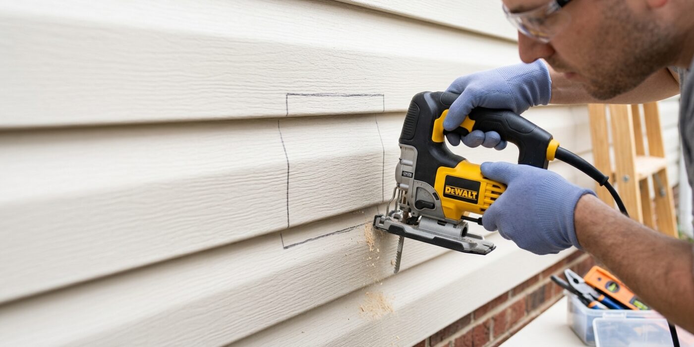 Step 2: Cut the Outdoor Box Location