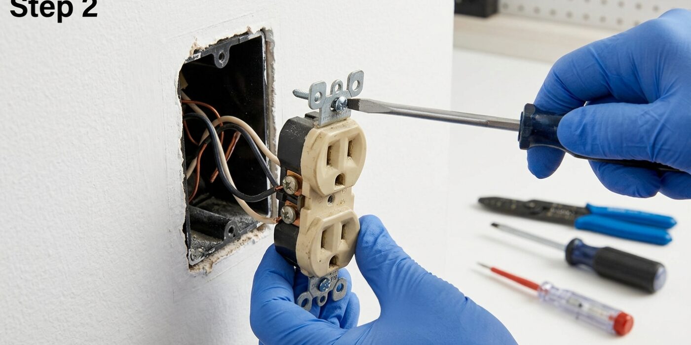 Step 2: Remove Old Outlet