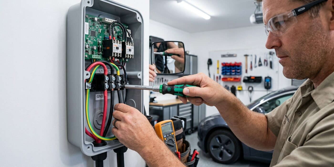 Step 6: Panel Connection and Inspection