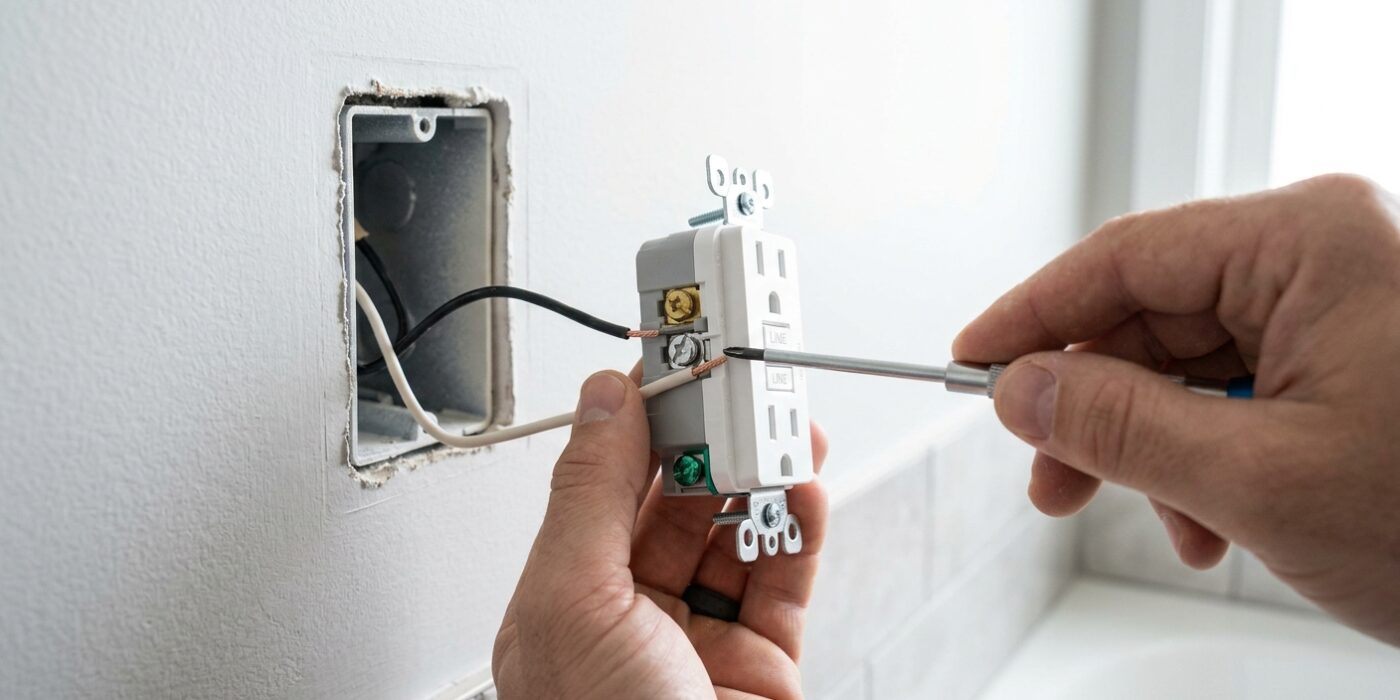 Step 4: Connect the New GFCI Outlet