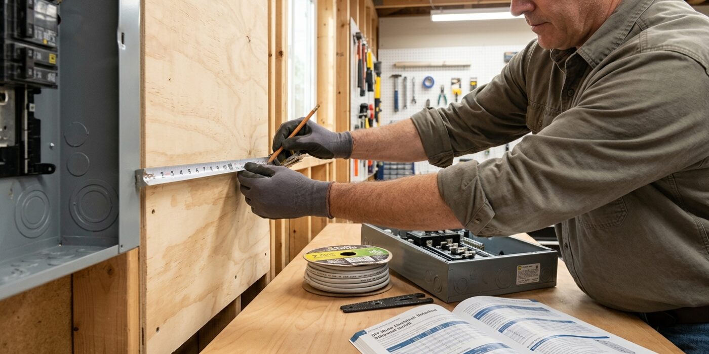 Step 1: Determine the Subpanel Size and Feeder