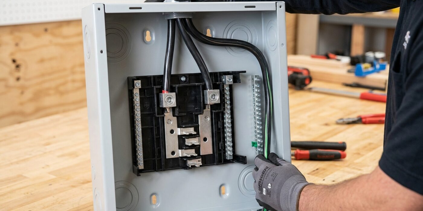 Step 6: Connect at the Subpanel and Main Panel