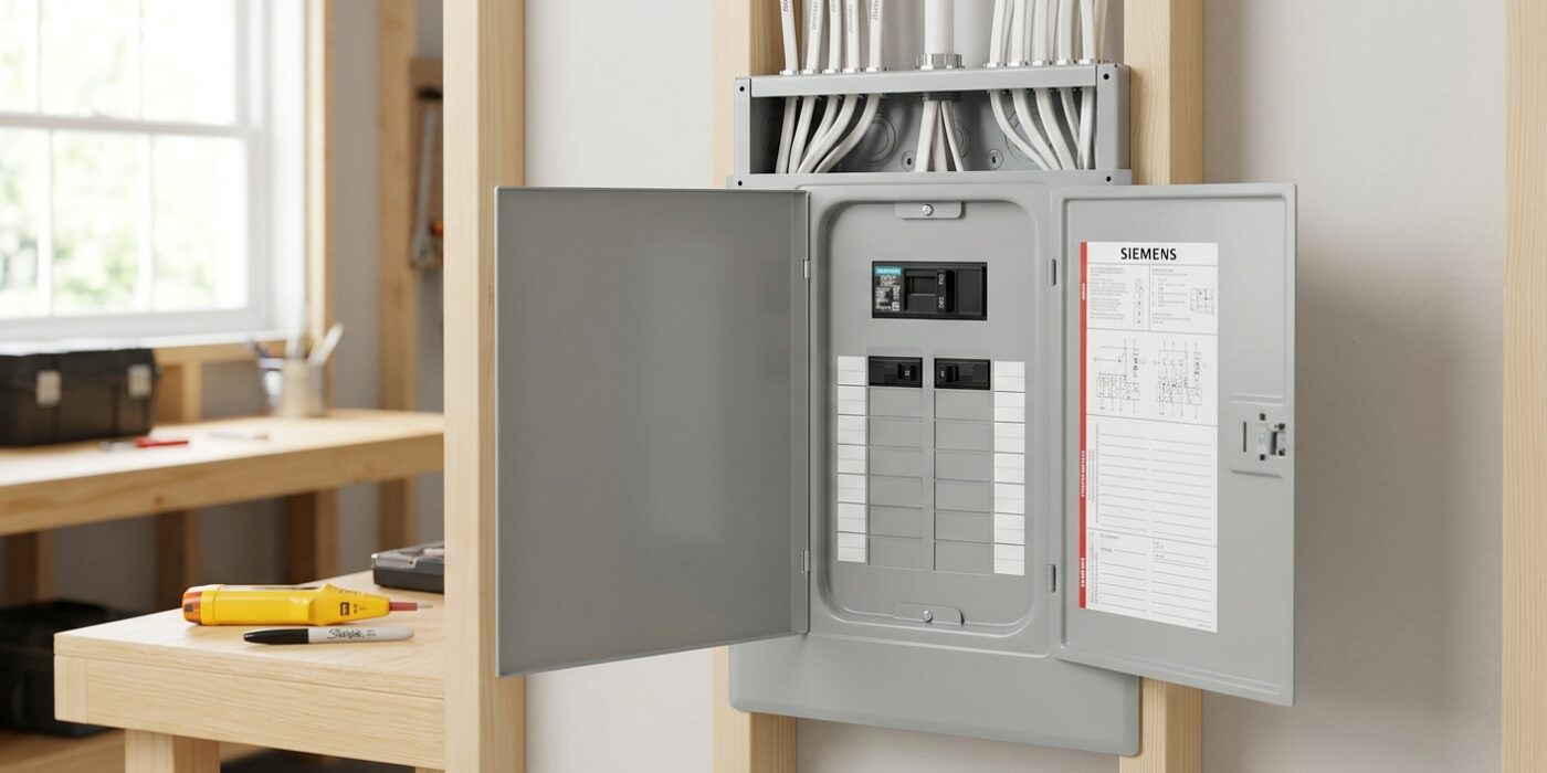How to Read a Home Electrical Panel  –  Label Every Circuit
