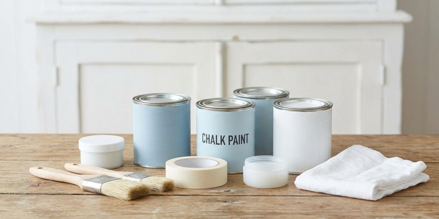 How to Chalk Paint Furniture  –  No Sanding Required