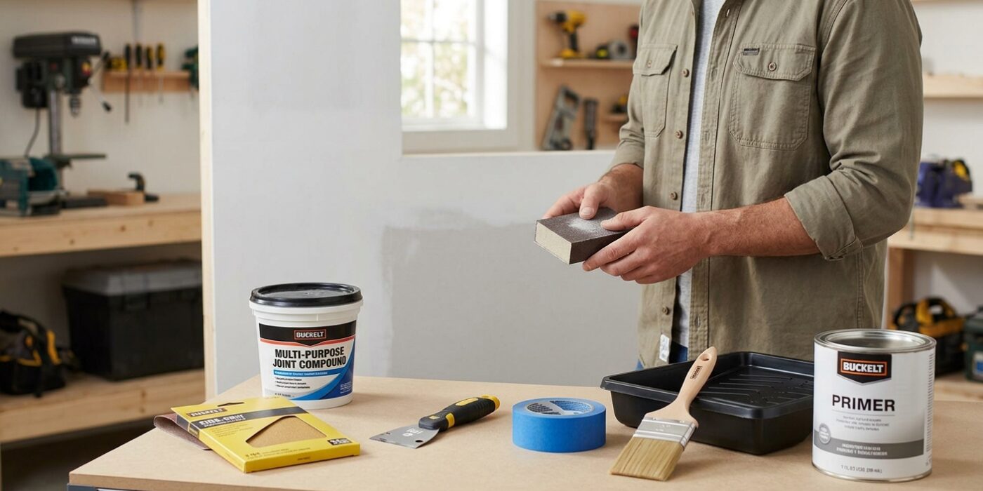 How to Prep Walls for Paint  –  Fill, Sand, Prime Like a Pro