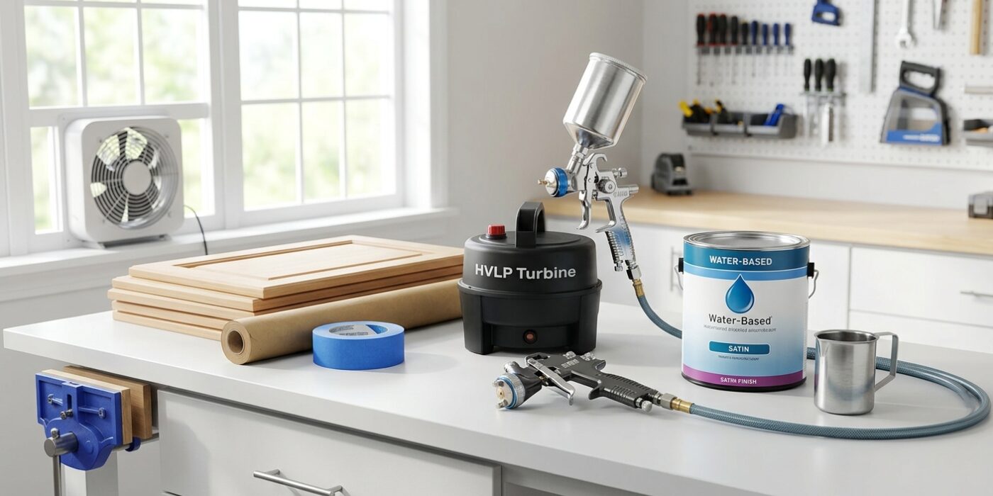 How to Use a Paint Sprayer — HVLP Setup, Settings, Technique