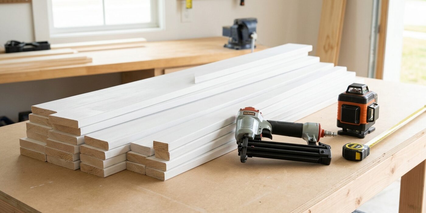 How to Install Board-and-Batten Wainscoting and Paint It