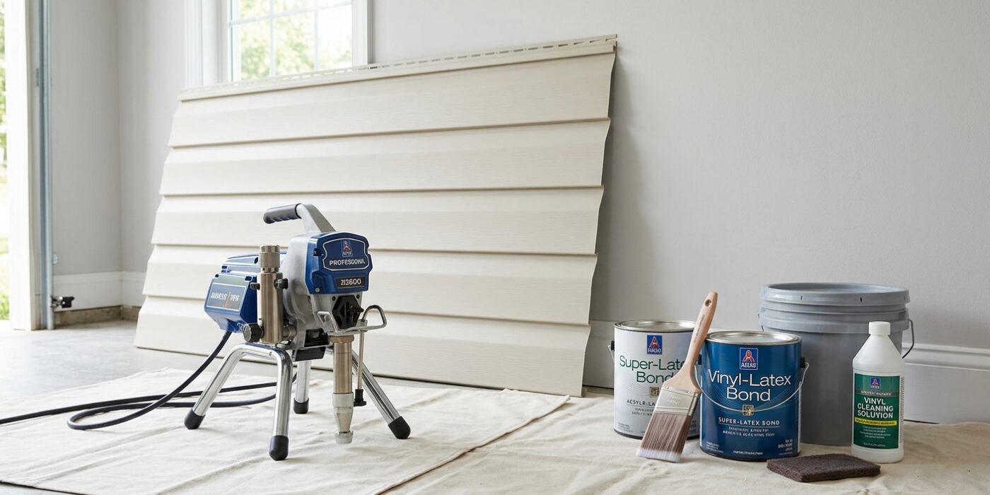 How to Paint Vinyl Siding